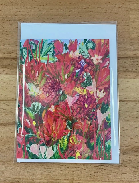 Garden Riot Note Card