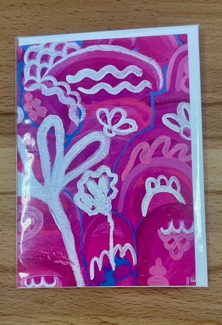 Fuschia Springs Note Card