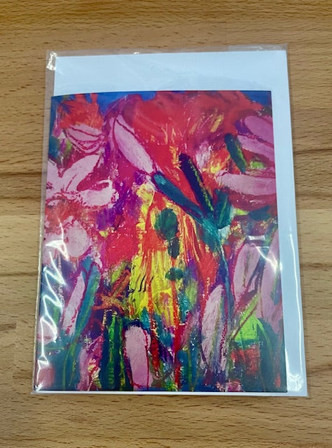 Our little Garden Note Card