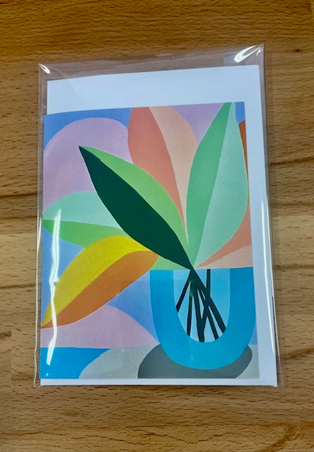 Gathered Leaves Note Card