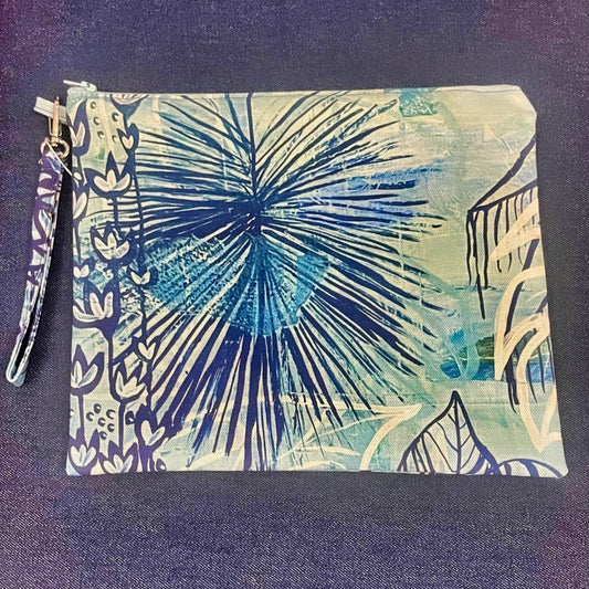 "Every Summer Has a Story Zippered Clutch Purse.
