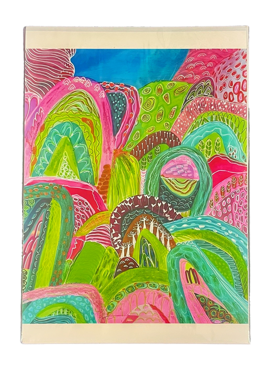 "Spring Bluff" Art Print.