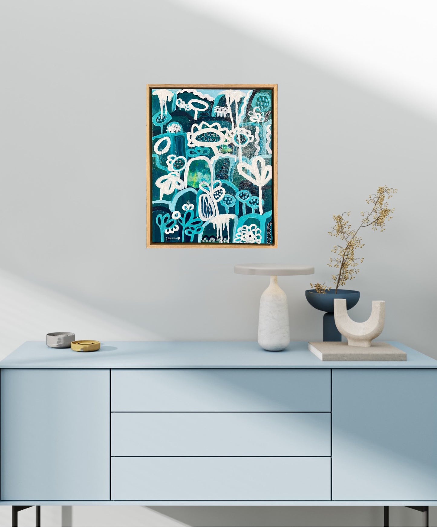 Teal Hills in Spring