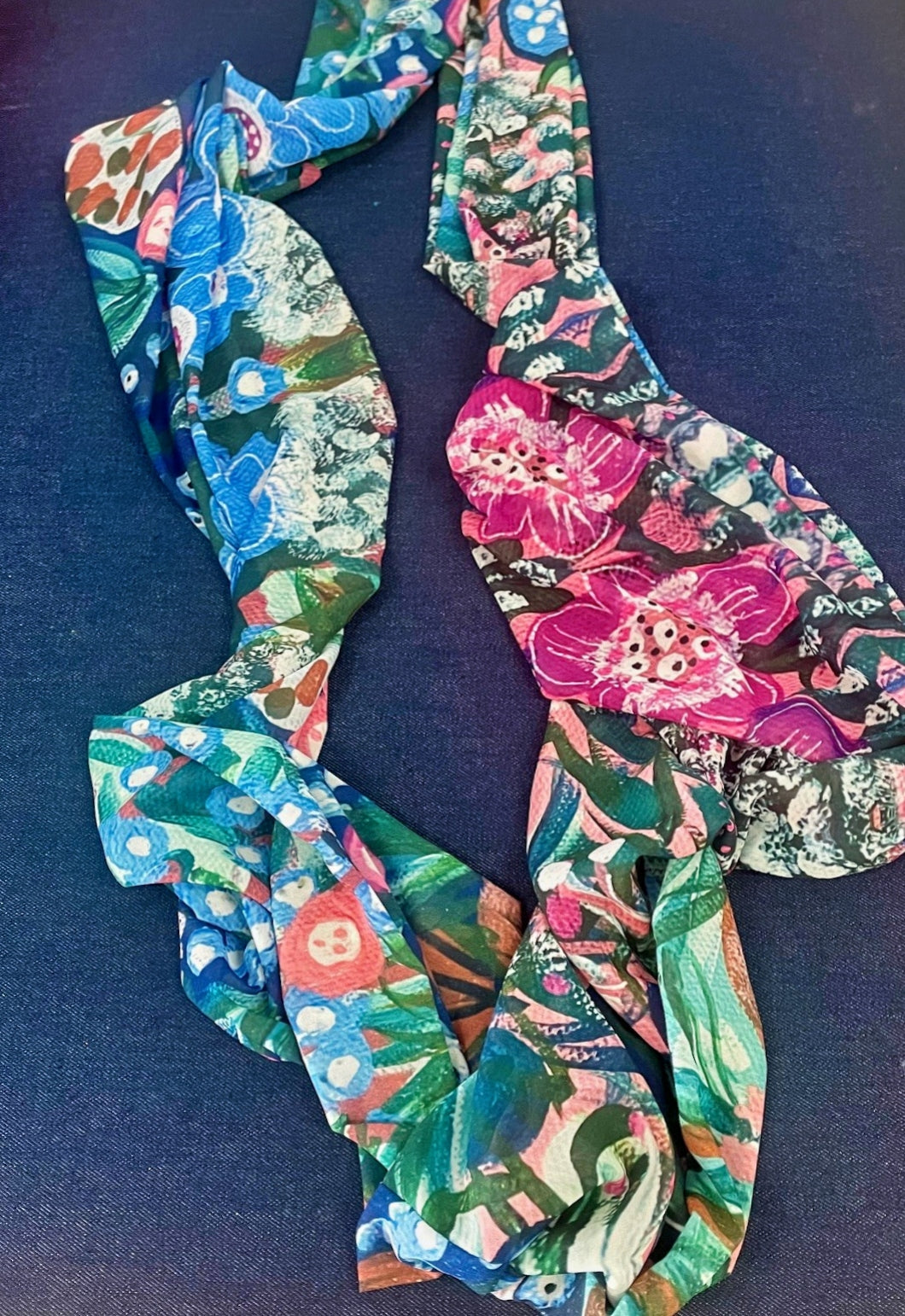 "Meet me in the Garden" Infinity Art Scarf.