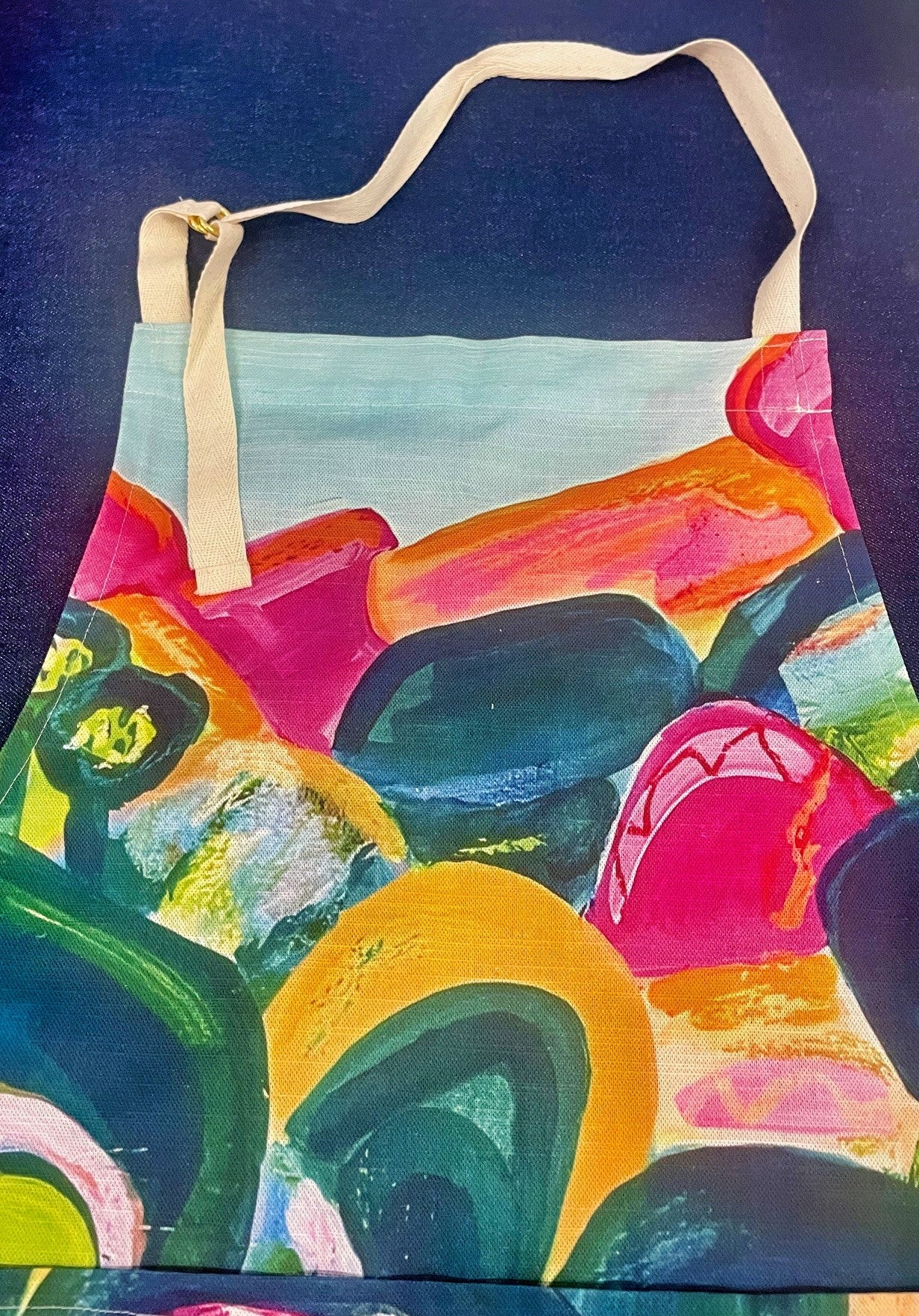 "Mountain Exploration" Art Apron.