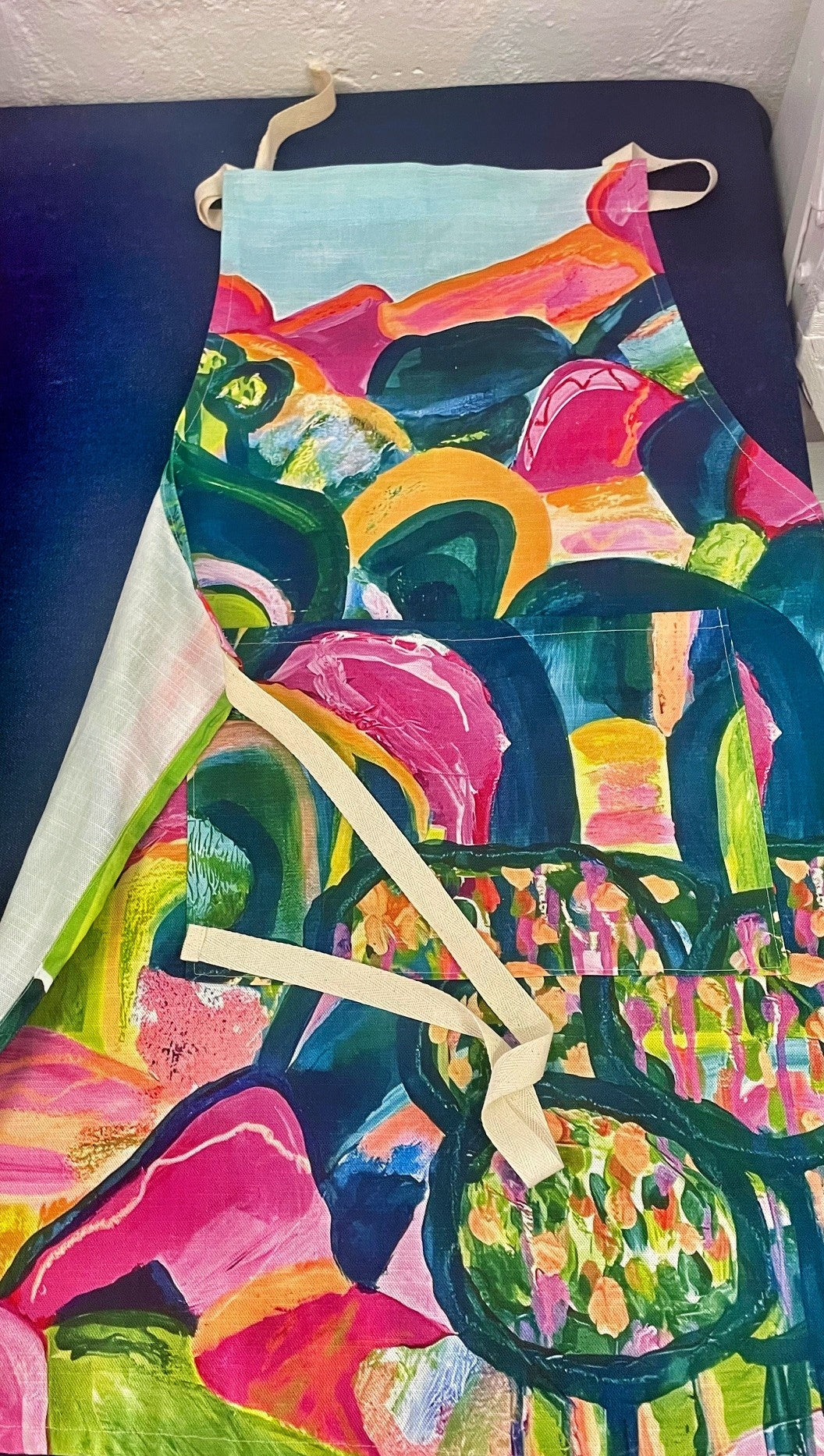 "Mountain Exploration" Art Apron.