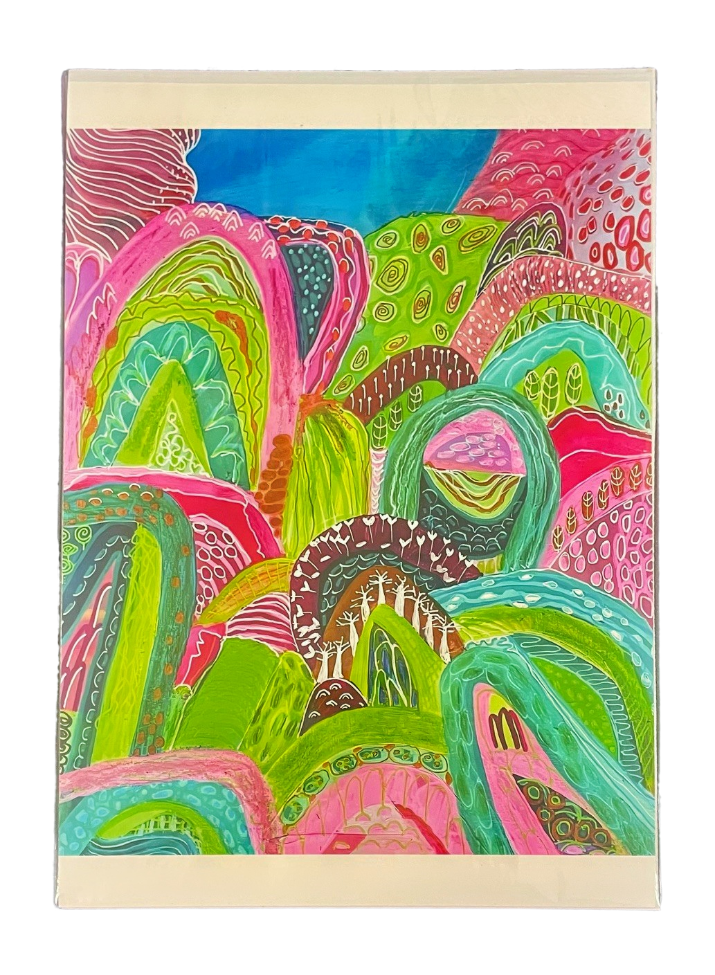 "Spring Bluff" Art Print.