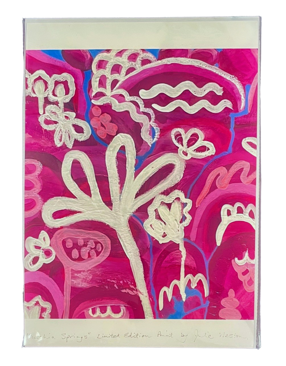 "Fuschia Springs" Art Print